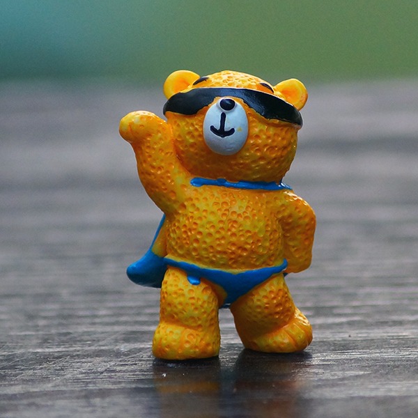 Miniature Super Bear Fairy Garden Toy - Back Garden Nursery