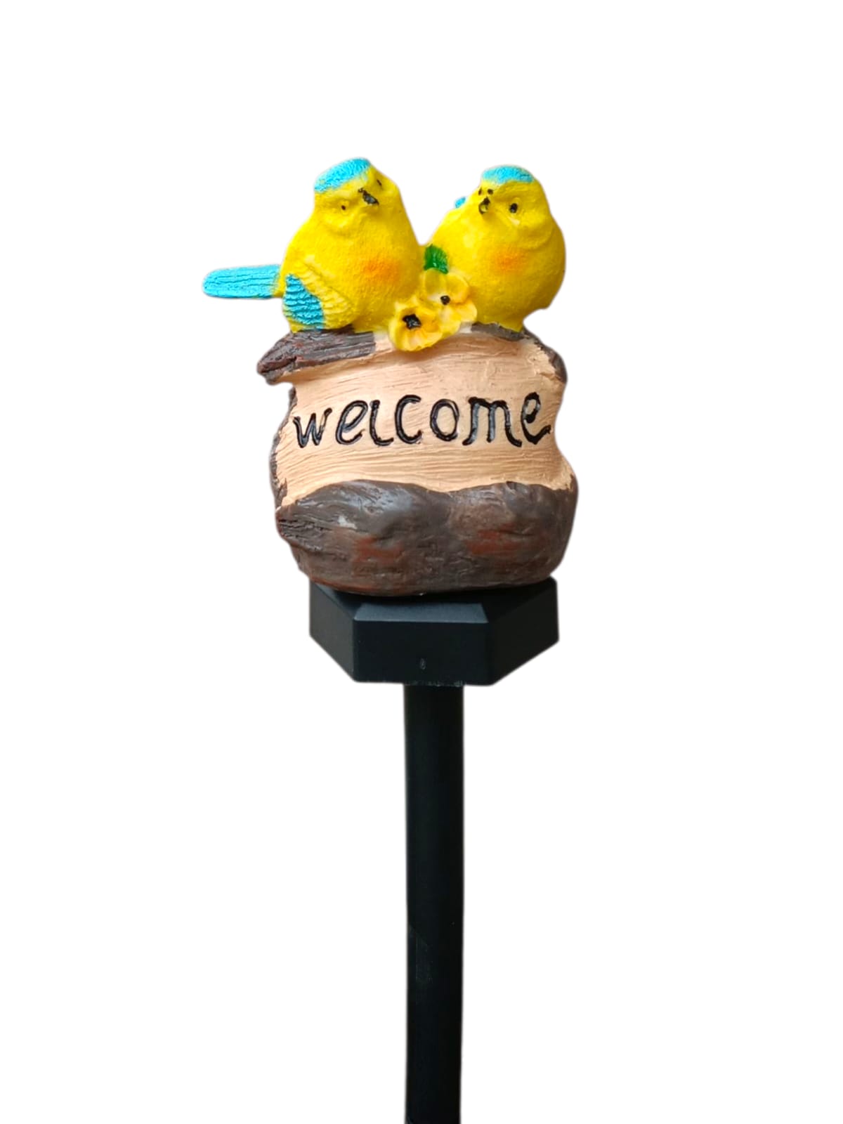 Solar LED Welcome Birds Garden Light - Back Garden Nursery