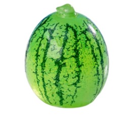 Mini Glow Watermelon Decorative Figurine - Back Garden Nursery