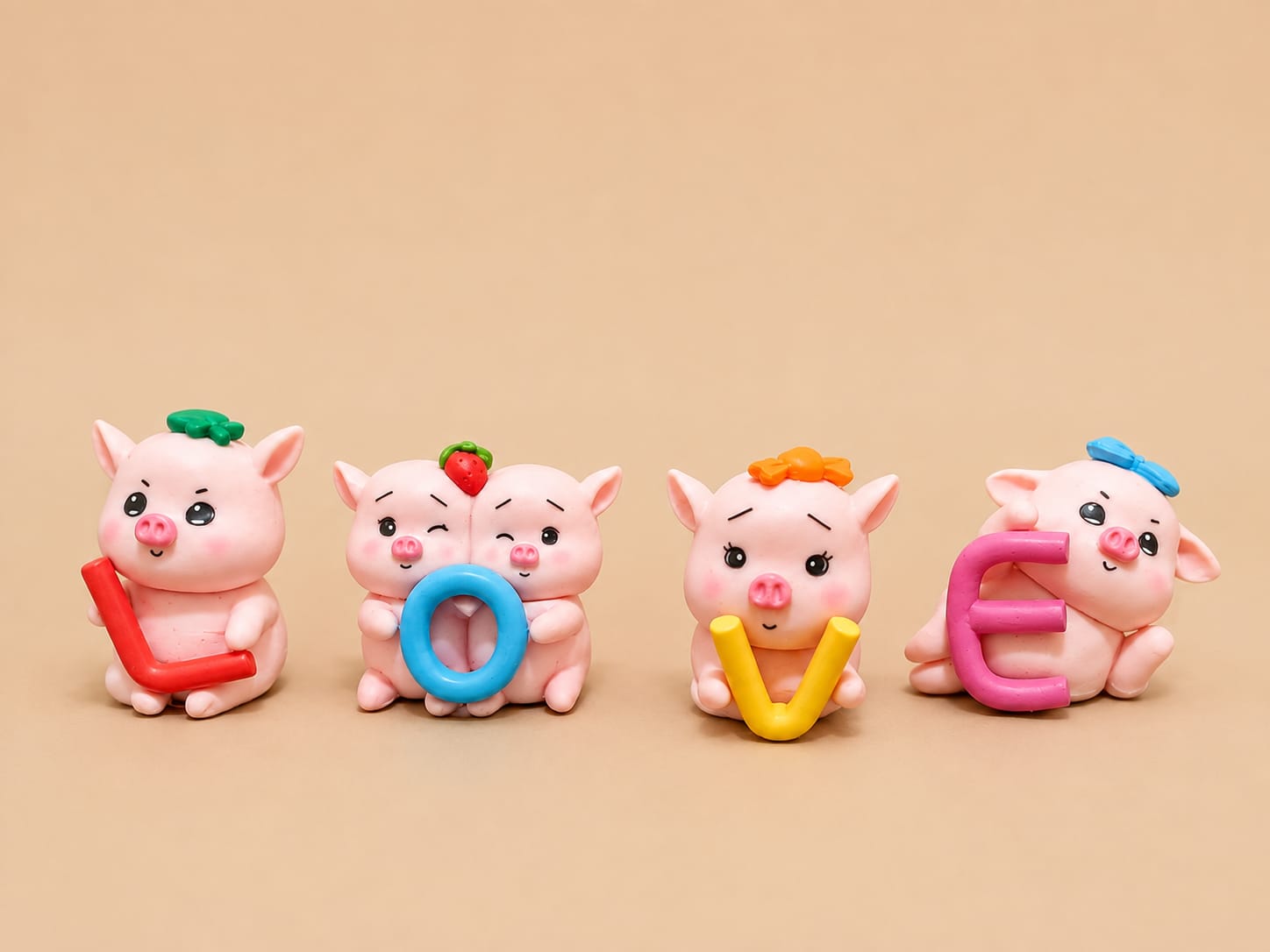 Pig Love Set Miniature Garden - Back Garden Nursery