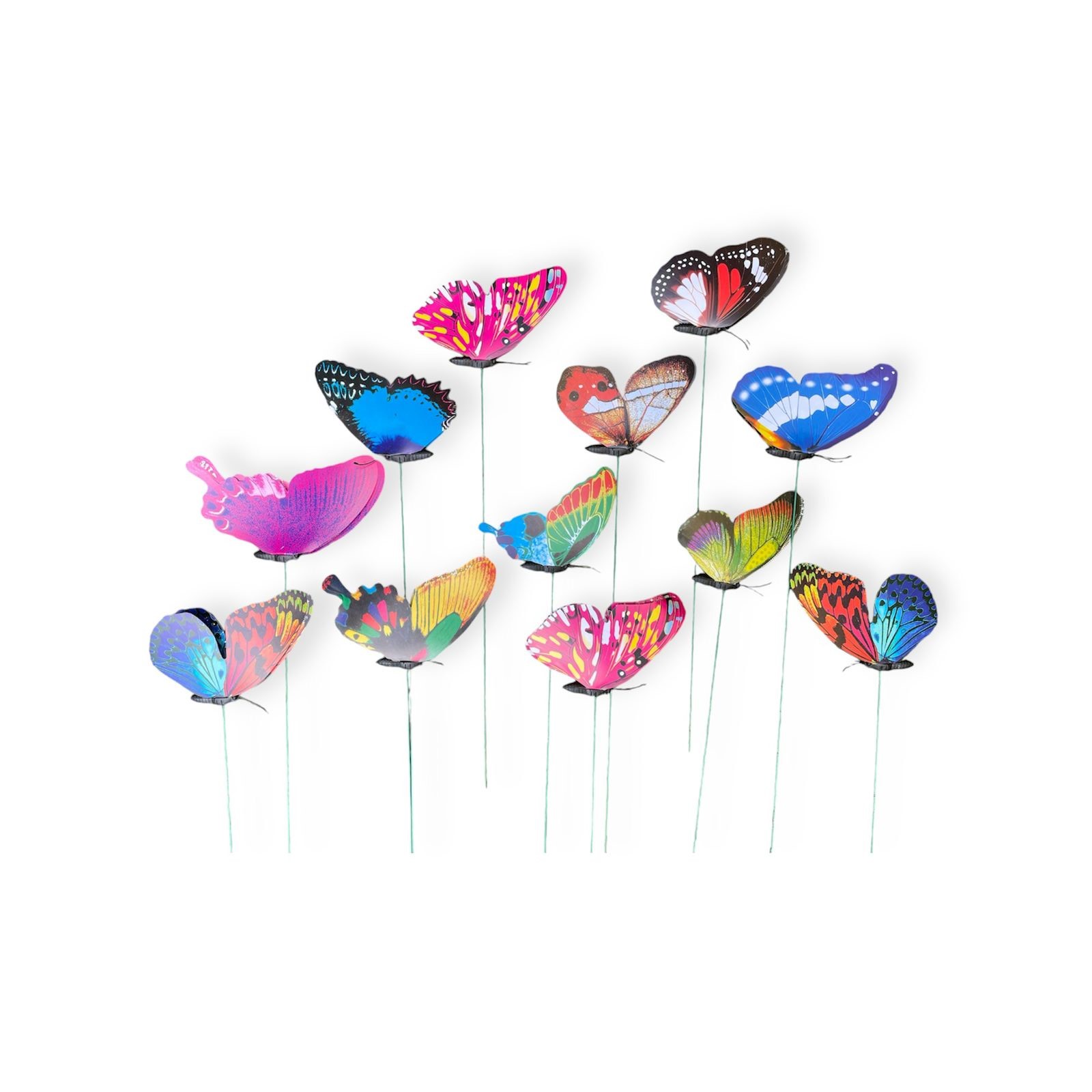 Glitter Butterfly Stake / Garden Decor/ Home Decor-Back Garden Nursery