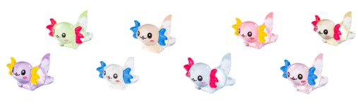 Mini Glow Axolotl Miniature - Back Garden Nursery