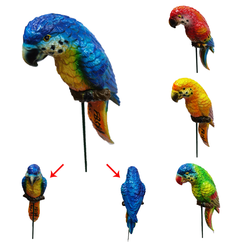 Parrot Stake - Garden Decor- Back Garden Nursery