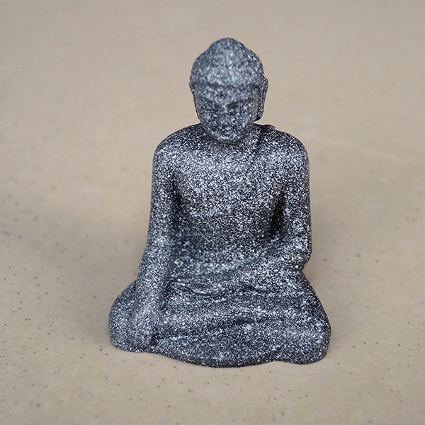 Mini Grey Buddha Decorative Showpiece - Back Garden Nursery