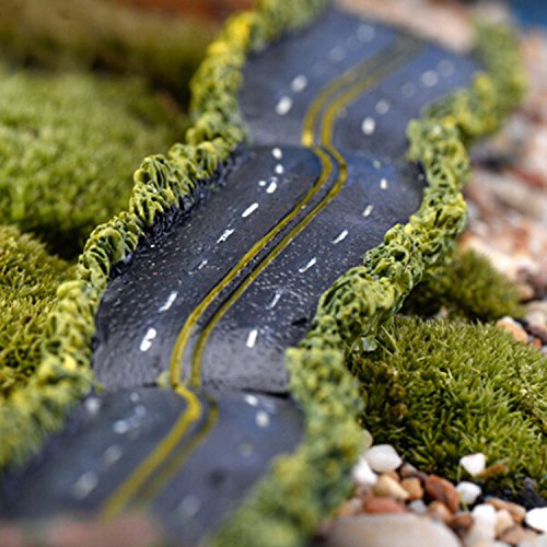 Miniature Big Road Fairy Garden Ornament - Back Garden Nursery