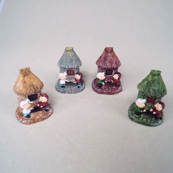Mini Hay House Fairy Garden Ornaments 1 Pc - Back Garden Nursery