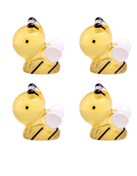 Mini Glow Bee Decorative Figurine - Back Garden Nursery