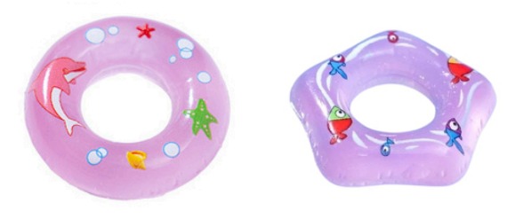 Mini Glow Floating Ring Decorative Figurine - Back garden Nursery