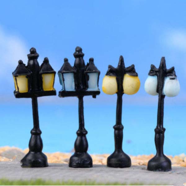 Lamp Post Miniature Garden Toy 1 pc - Back Garden Nursery