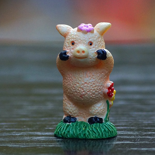 Cute Piglet Animal Fairy Garden Miniature - Back Garden Nursery