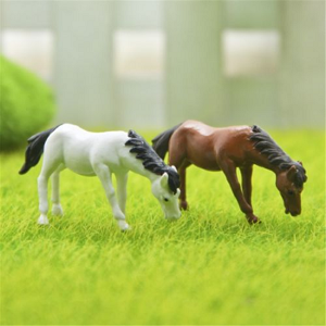 Mini Horse Animal Miniature Figurine 1 Pc - Back Garden Nursery