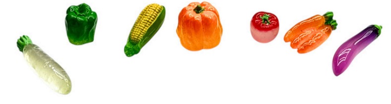 Mini Glow Vegetable Decorative Figurine - Back Garden Nursery