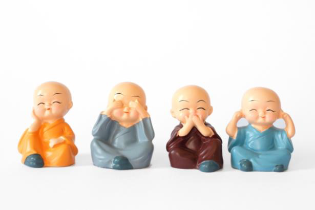 Monk Set of 4 - Back Garden Nursery
