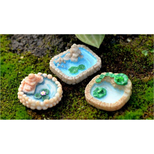 Small Pond Miniature Garden Toy 1 Pc - Back Garden Nursery