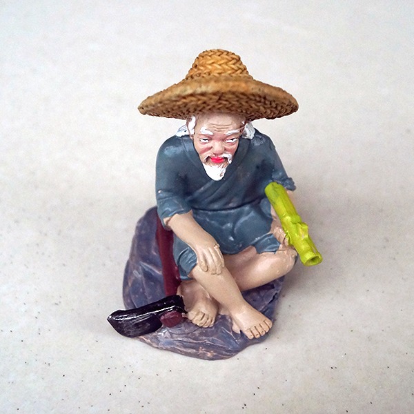 Miniature Woodcutter Fairy Garden Ornament - Back Garden Nursery