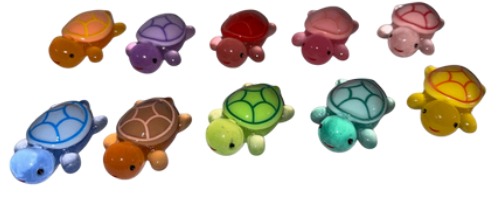 Mini Glow Cute Turtle Decorative Figurine - Back Garden Nursery