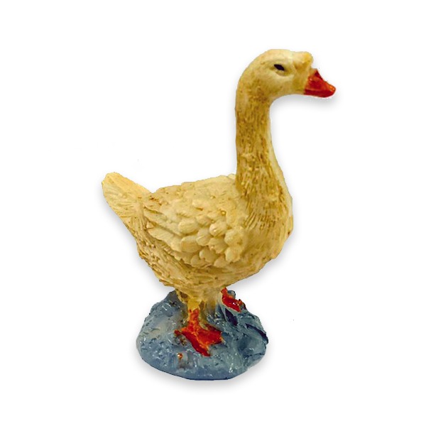 Miniature Goose Small Animal Fairy Garden Ornament - Back Garden Nursery