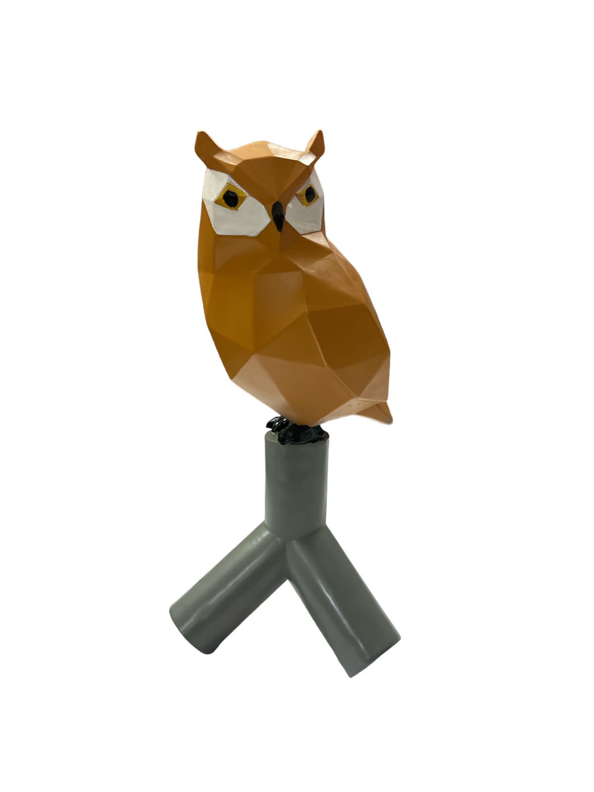 DUBEY VINTAGE GEOMATRIC OWL SHOWPIECE FOR HOME & GARDEN DECOR
