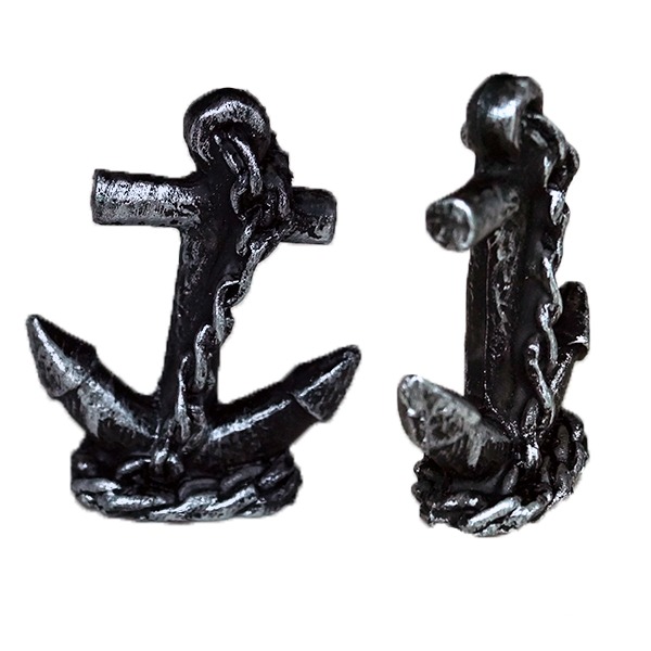 Miniature Anchor Fairy Garden Ornament 1 Pc - Back Garden Nursery