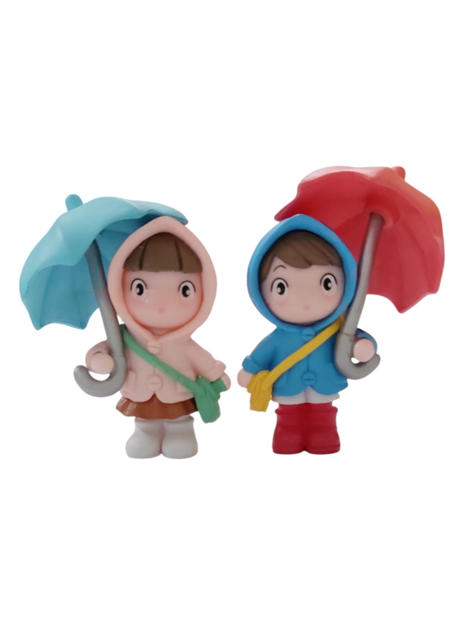 New Umbrella Couple Miniature - Back Garden Nursery