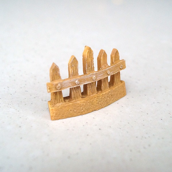 Mini Picket Fence Fairy Garden Miniature Ornament - Back Garden Nursery