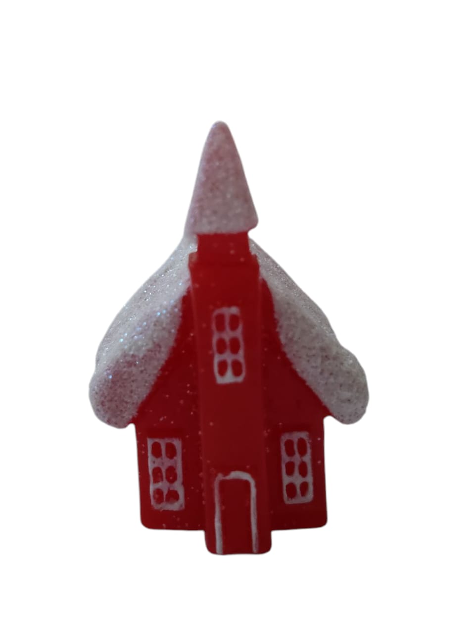 Red Snow house / christmas Themed - Back Garden Nursery