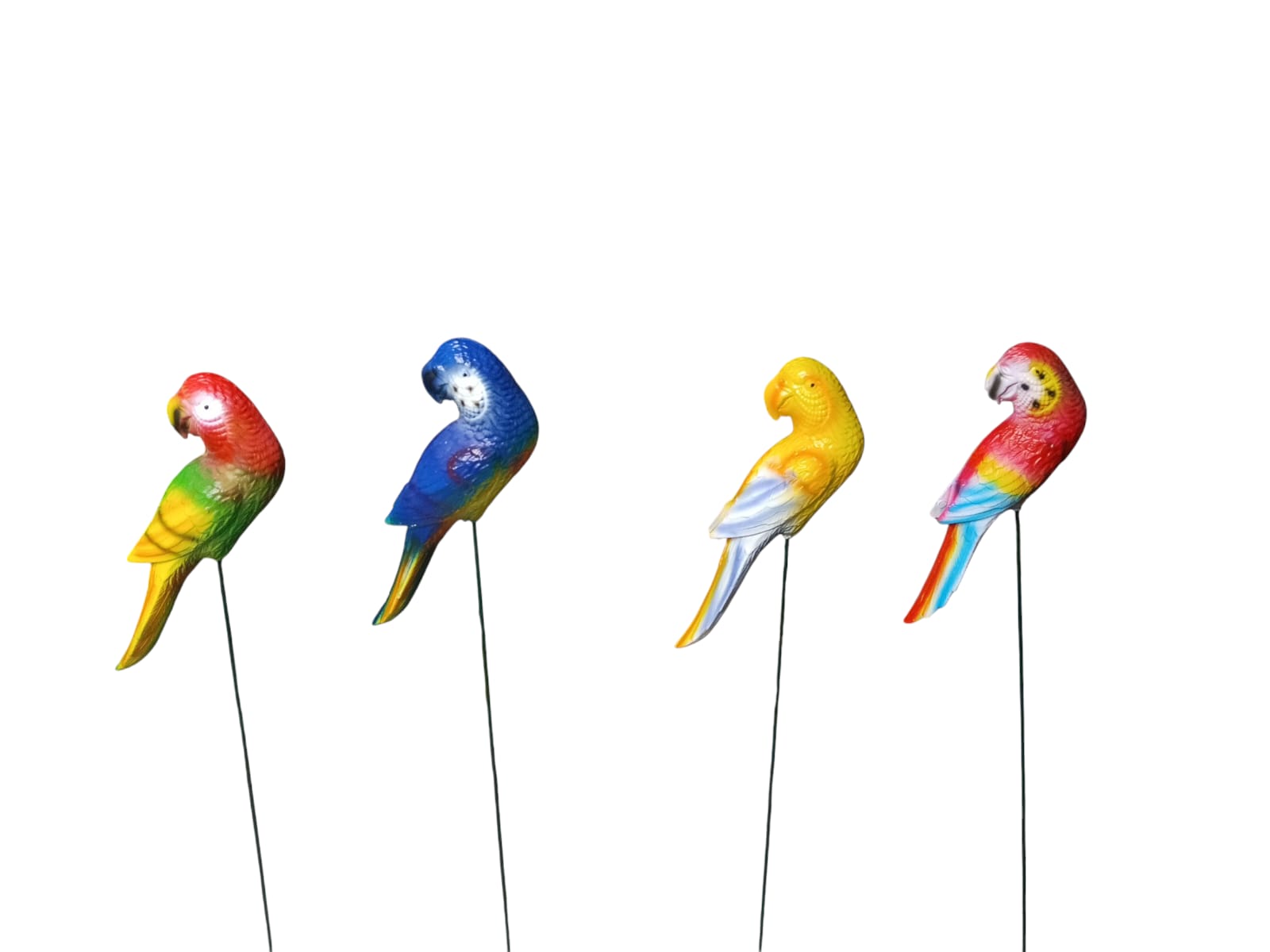Parrot New- Garden Stake-Back Garden Nursery