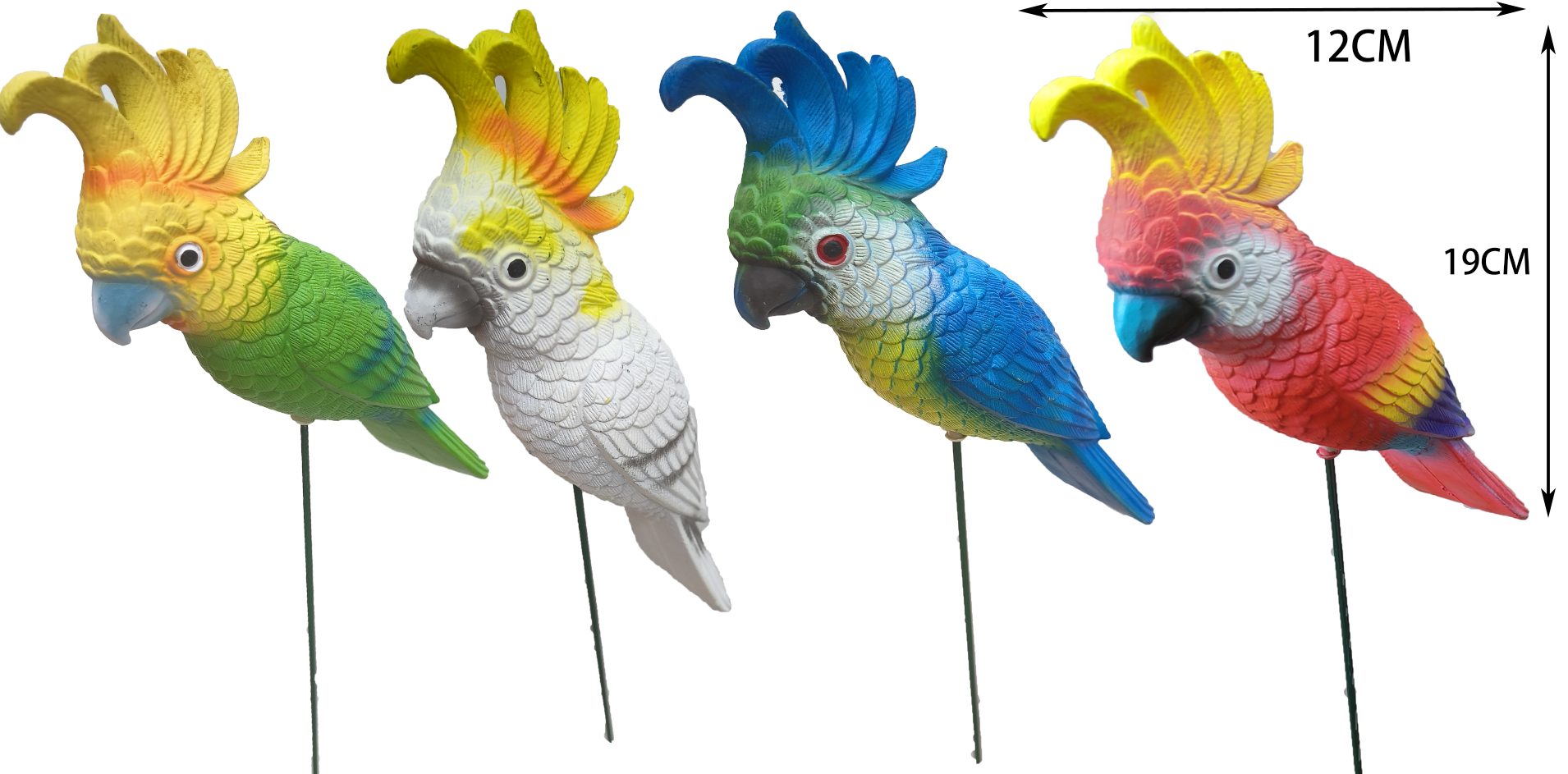 Macaw Stake - Garden Decor- Back Garden Nur