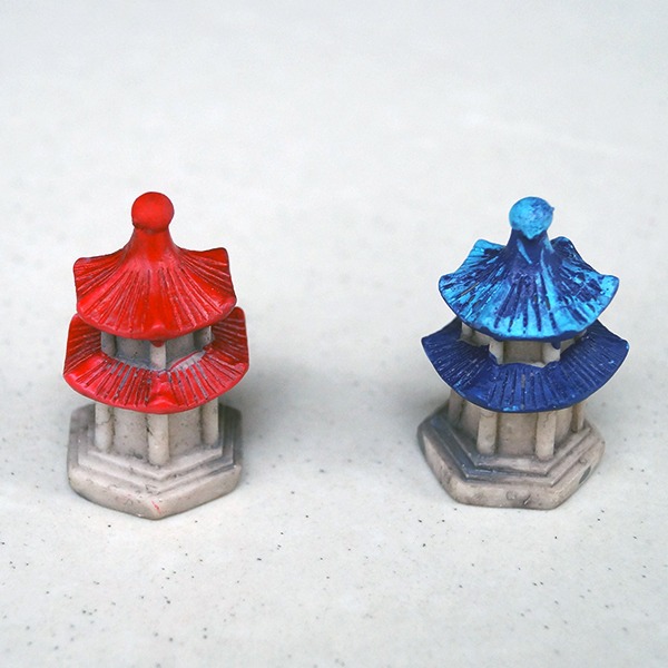 Small Pagoda Miniature Garden Ornament 1Pc - Back Garden Nursery